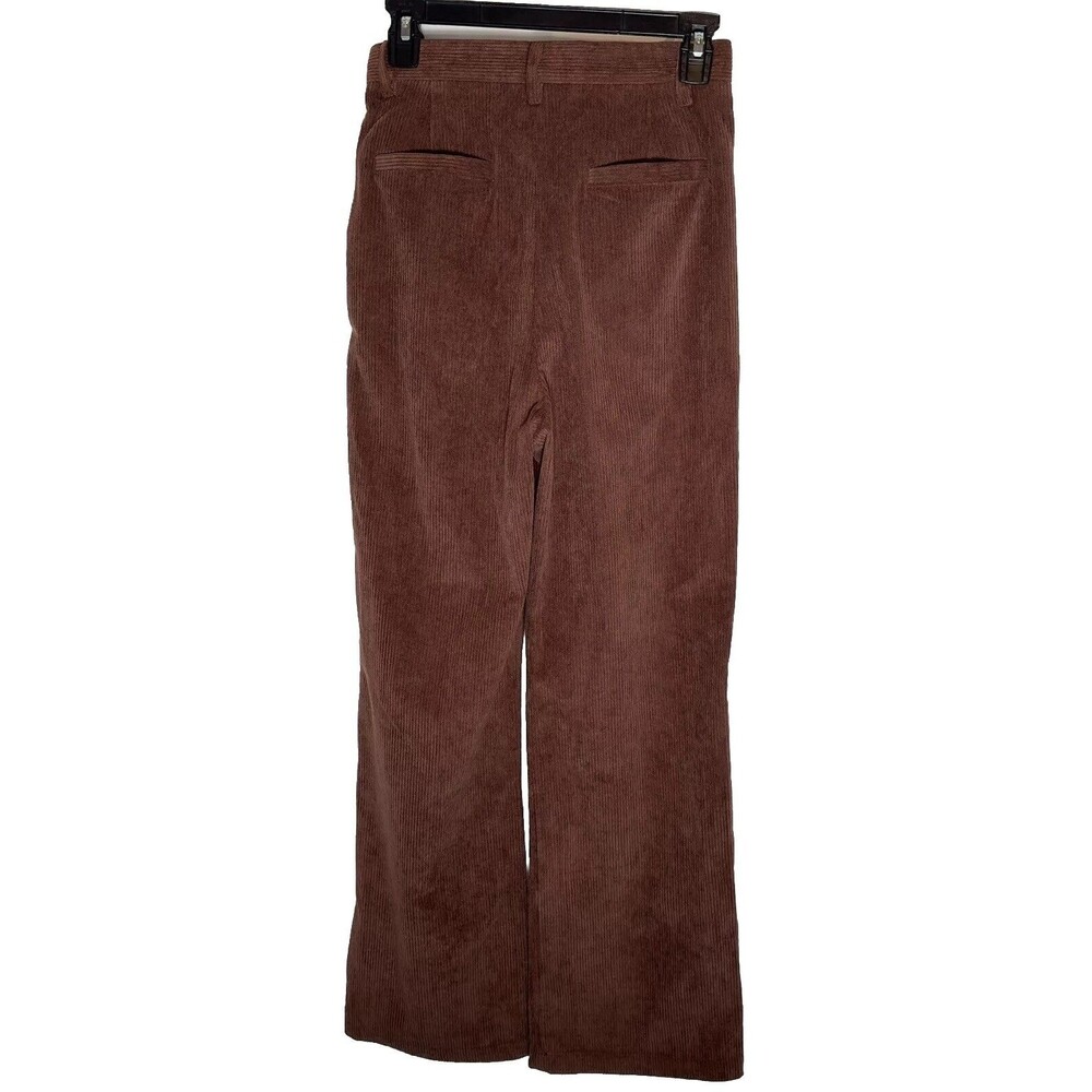 Commense Brown High Rise Wide Corduroy Pants Women’s XS